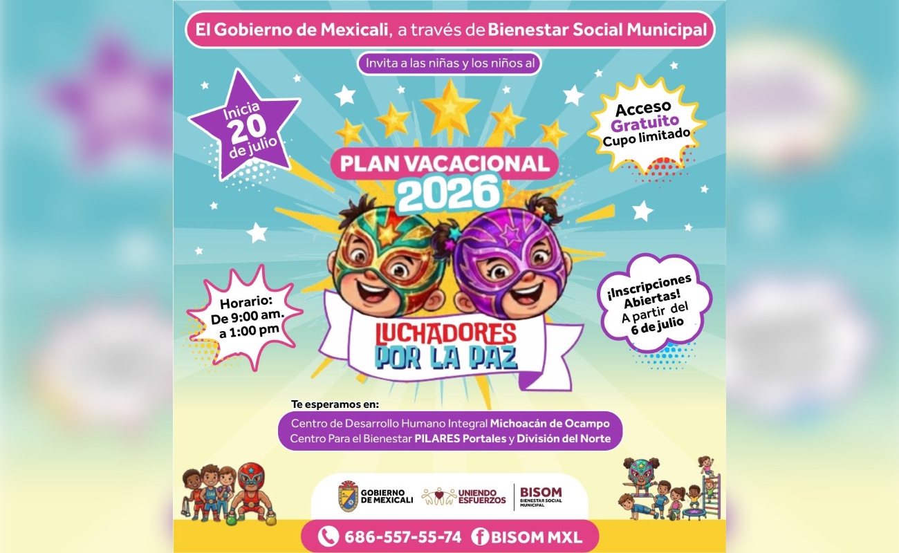 El curso será completamente gratuito.