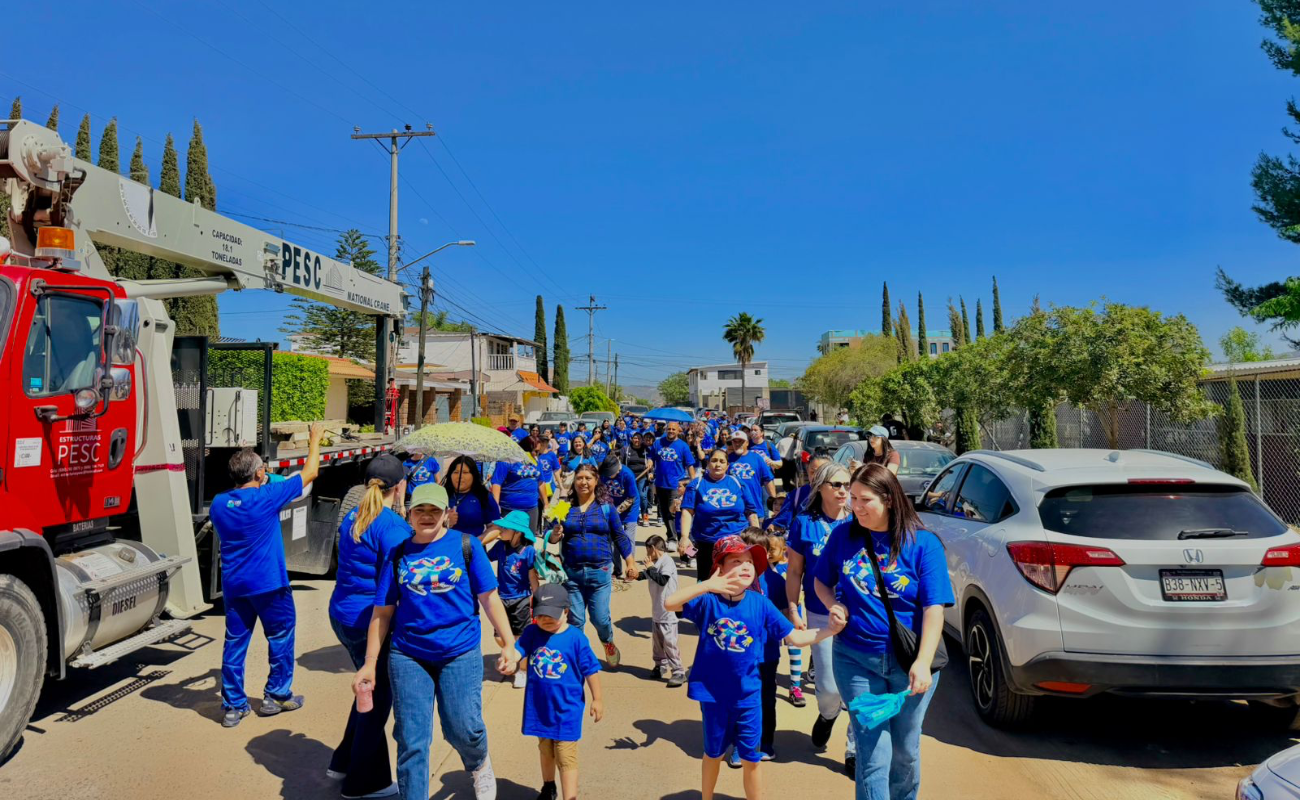 Caminata en Tecate promueve la inclusión y la concientización sobre el autismo y el Síndrome de Down