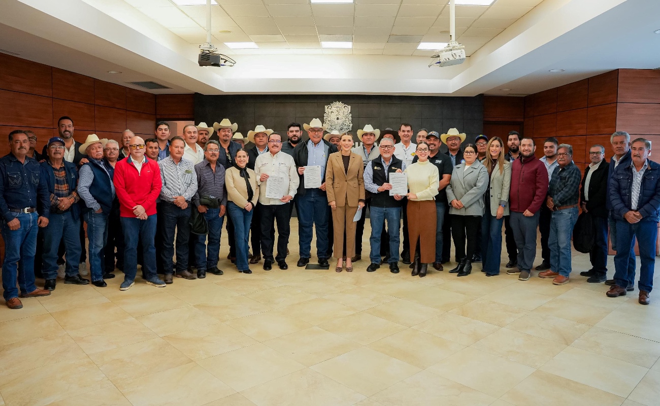 Anuncia gobierno de Marina del Pilar programa compensatorio para el Distrito de Riego 014 en consenso de productores