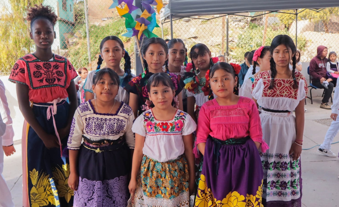 Celebran el año nuevo purépecha en escuelas de Playas de Rosarito