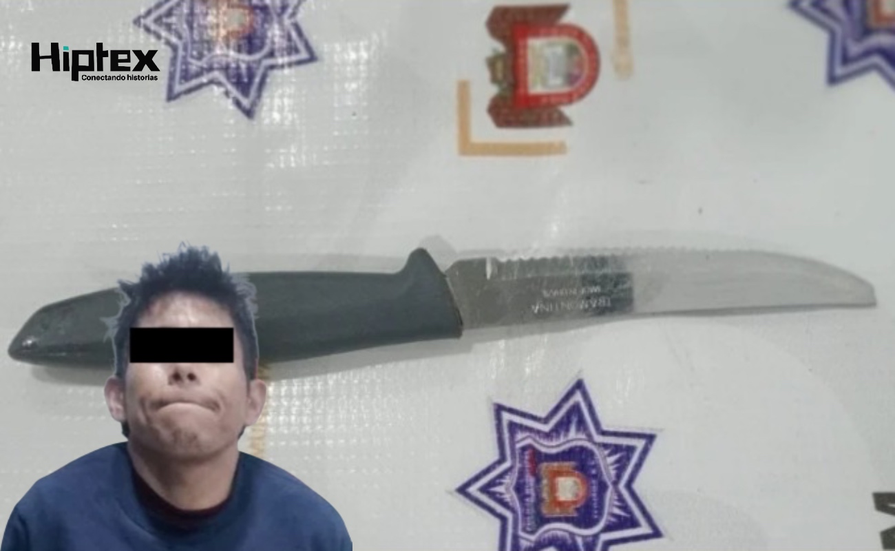 Miguel “N”, fue detenido por agresión, por la Policía Municipal de Tijuana.