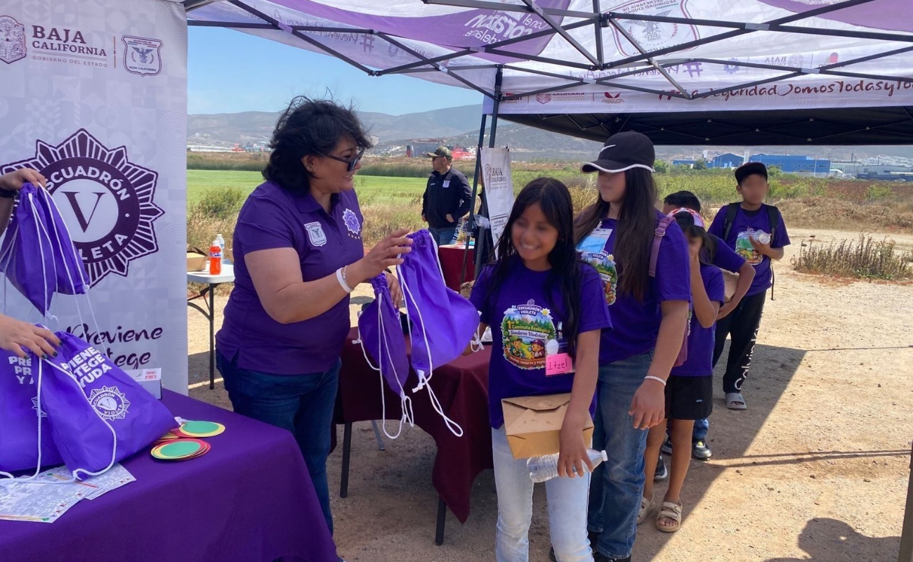 SSCBC impulsa “Senderos Violeta” en Ensenada para fortalecer espacios seguros para mujeres y niñas