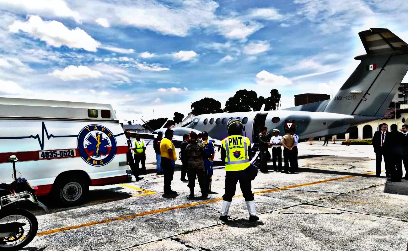 Por medio de un comunicado, la embajada de México explicó en un comunicado que también colocara dos unidades médicas móviles, en compañía de otra logística y supervisión en las proximidades de los albergues dispuestos por el gobierno de Guatemala.