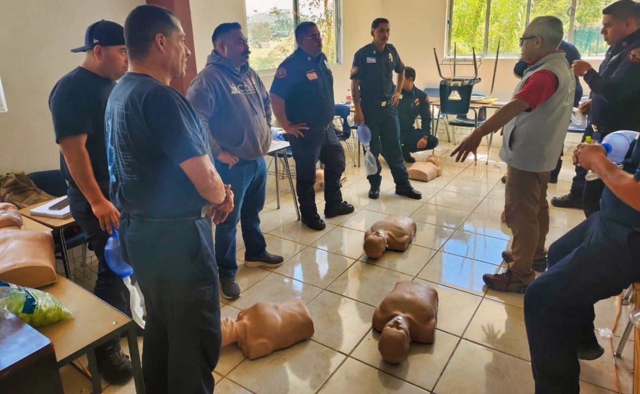La capacitación también es continua en Tijuana y Playas de Rosarito.