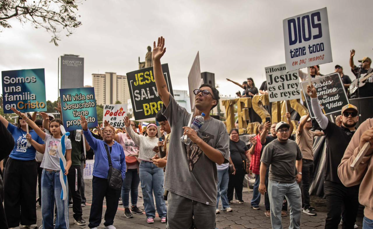 Realizan Marcha por Jesús en Tijuana; celebran 30 años del evento