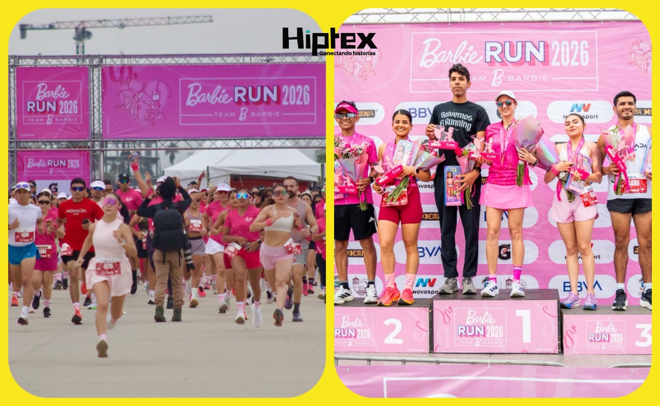 Corren en Ensenada por primera vez en la “Barbie Run 2026”