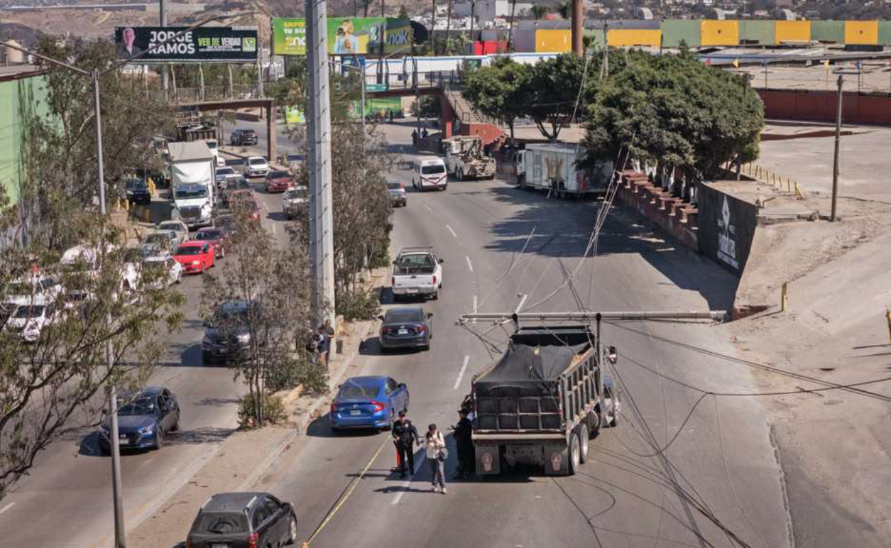 El incidente no dejó personas lesionadas.