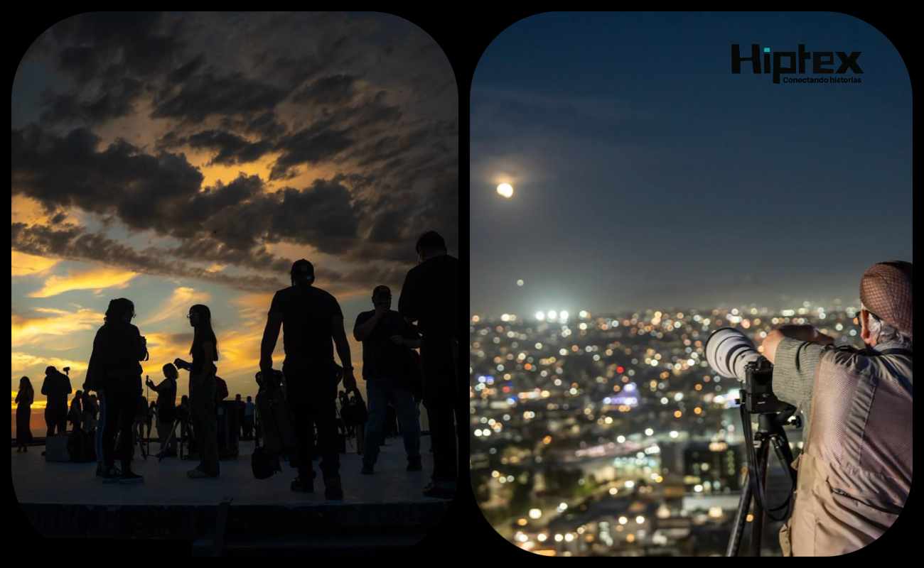Fue un eclipse parcial profundo, en donde el 96%, un poquito más de la Luna, está sumergida en la sombra de la Tierra.