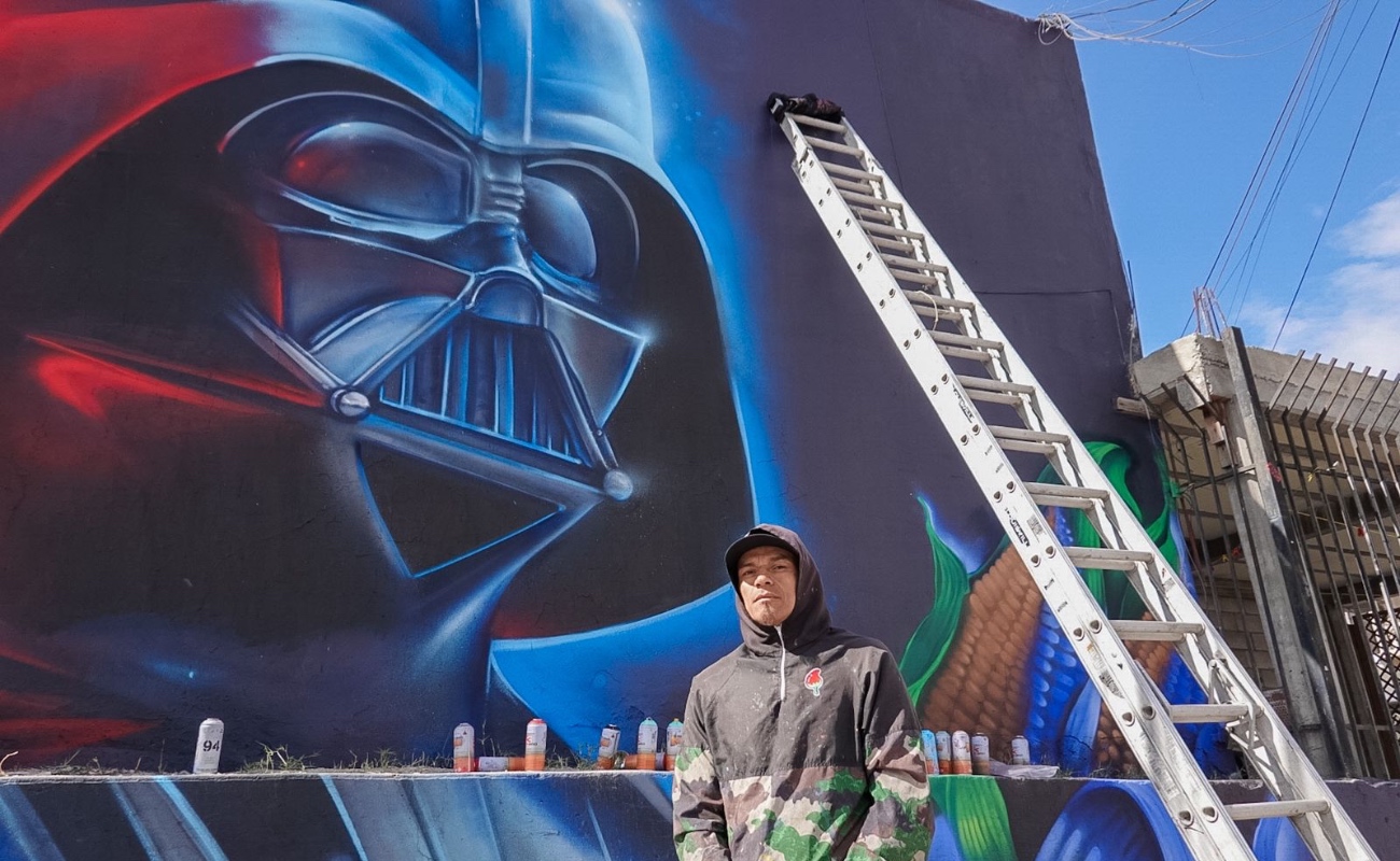 “Stop Wars”, arte urbano que busca transformar Tijuana desde el Bulevar Casa Blanca