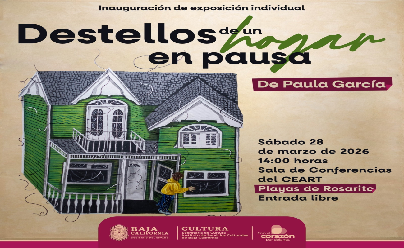 Presenta CEART Playas de Rosarito exposiciones y actividad editorial en el marco del 8M