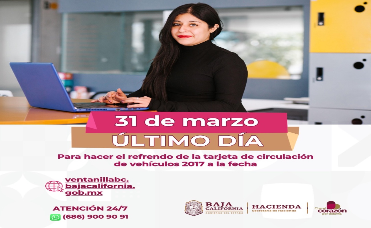 El plazo será del 1 al 30 de abril, las 24 horas del día, a través del Portal del SAT.