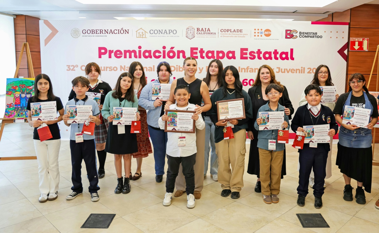 Brilla talento joven de Baja California en Concurso Nacional de Dibujo y Pintura