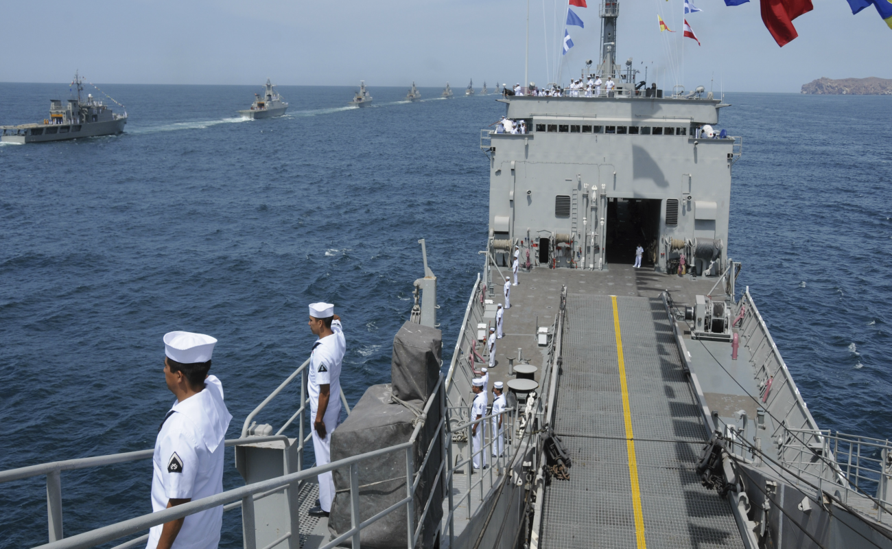 El vicealmirante Mario Maqueda, jefe de Estado Mayor de la Segunda Región Naval con sede en Ensenada, encabezó la ceremonia del 192 aniversario de la Defensa de Veracruz.