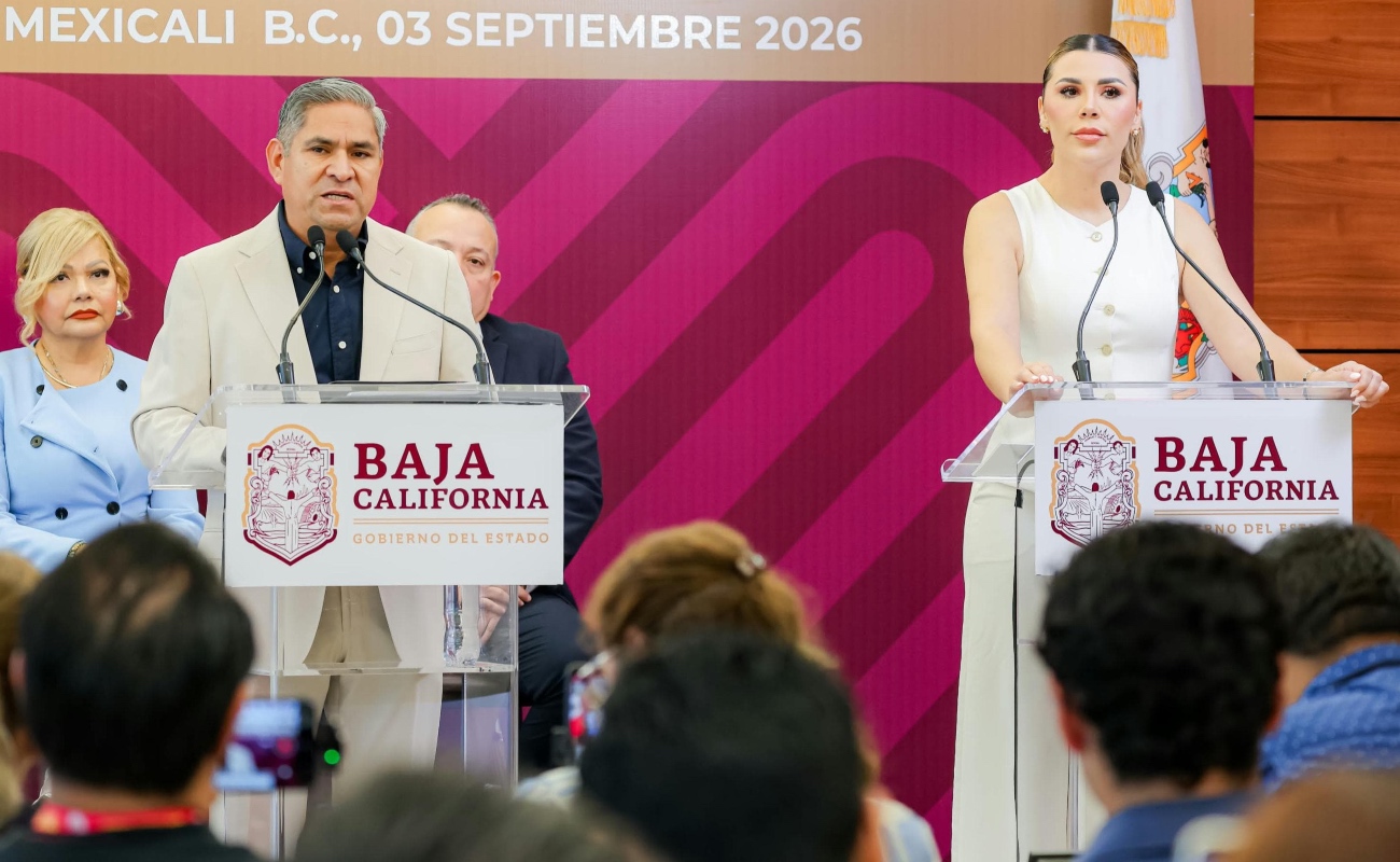 La gobernadora Marina del Pilar destacó que Baja California es un referente a nivel nacional por el apoyo federal.