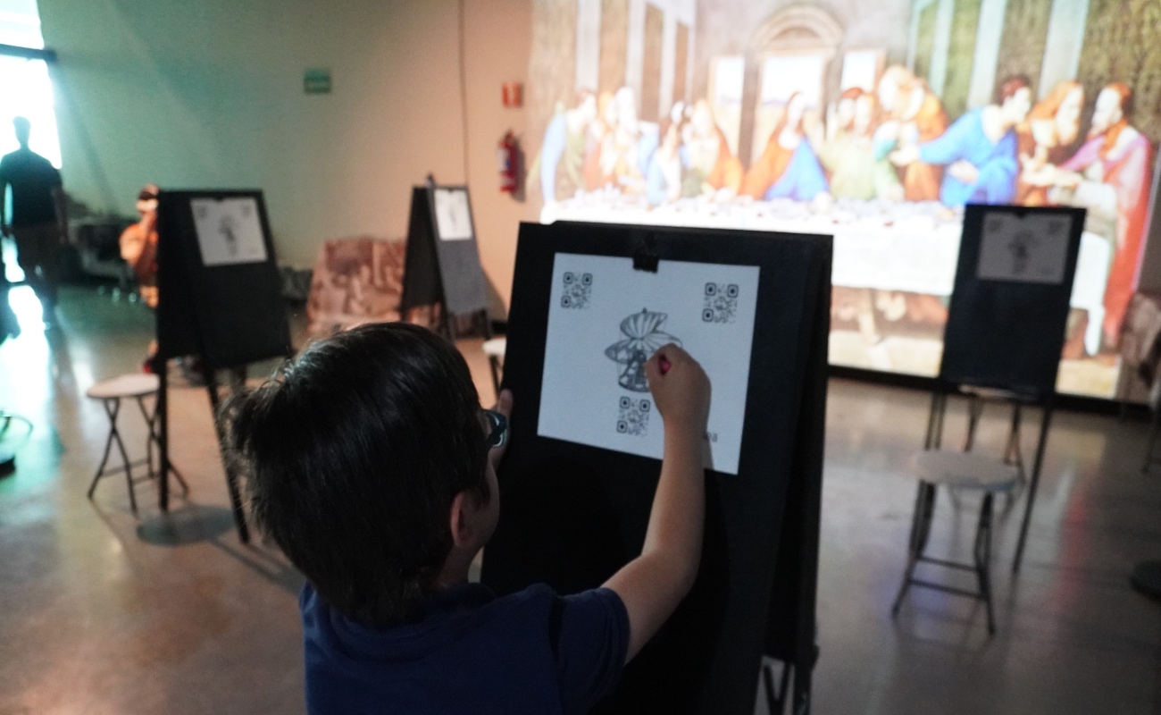 Aterriza “Da Vinci Immersive” en Tijuana con experiencia multisensorial en El Trompo