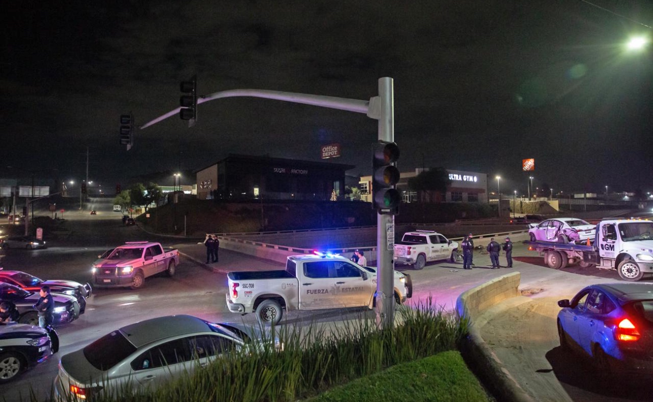 El accidente ocurrió cerca del Bulevar Casa Blanca.