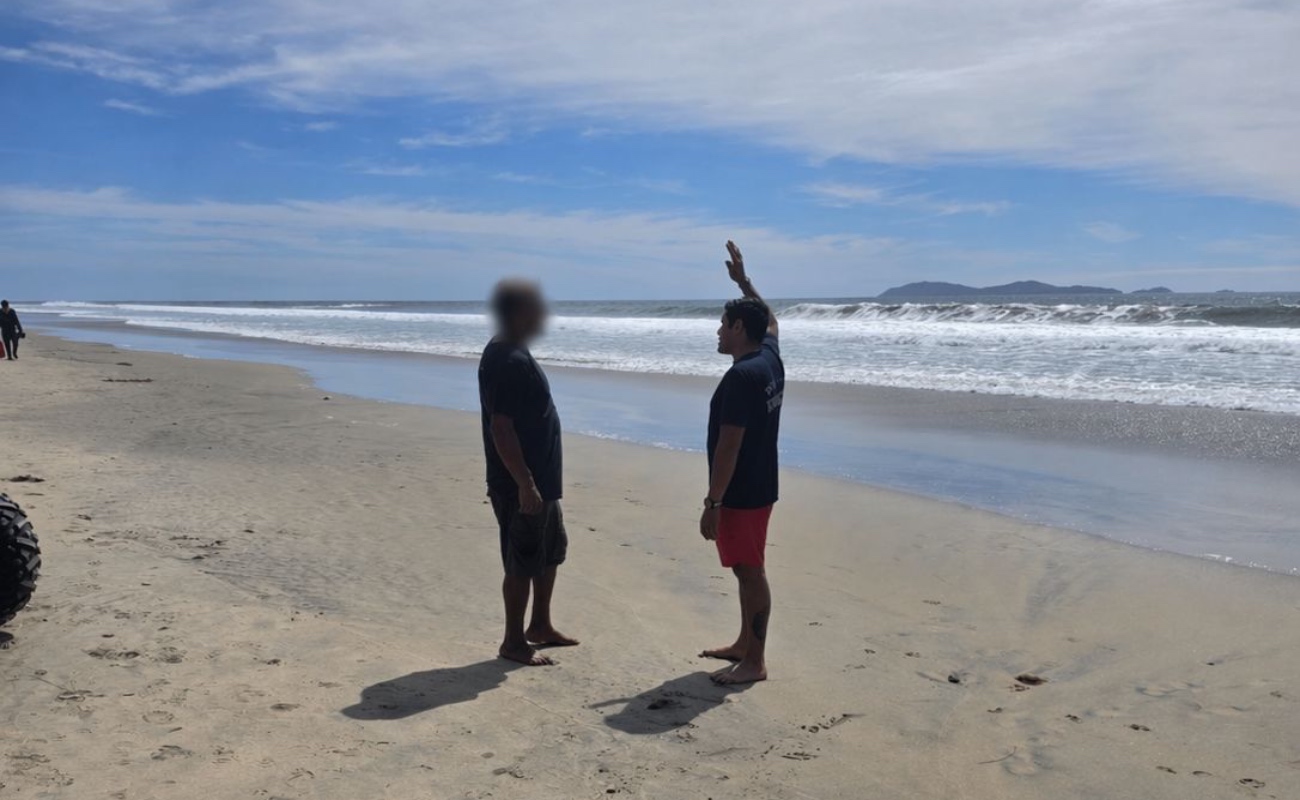 El director de Bomberos, hizo un llamado a la población a mantener la cultura de la prevención al acudir a zonas costeras.