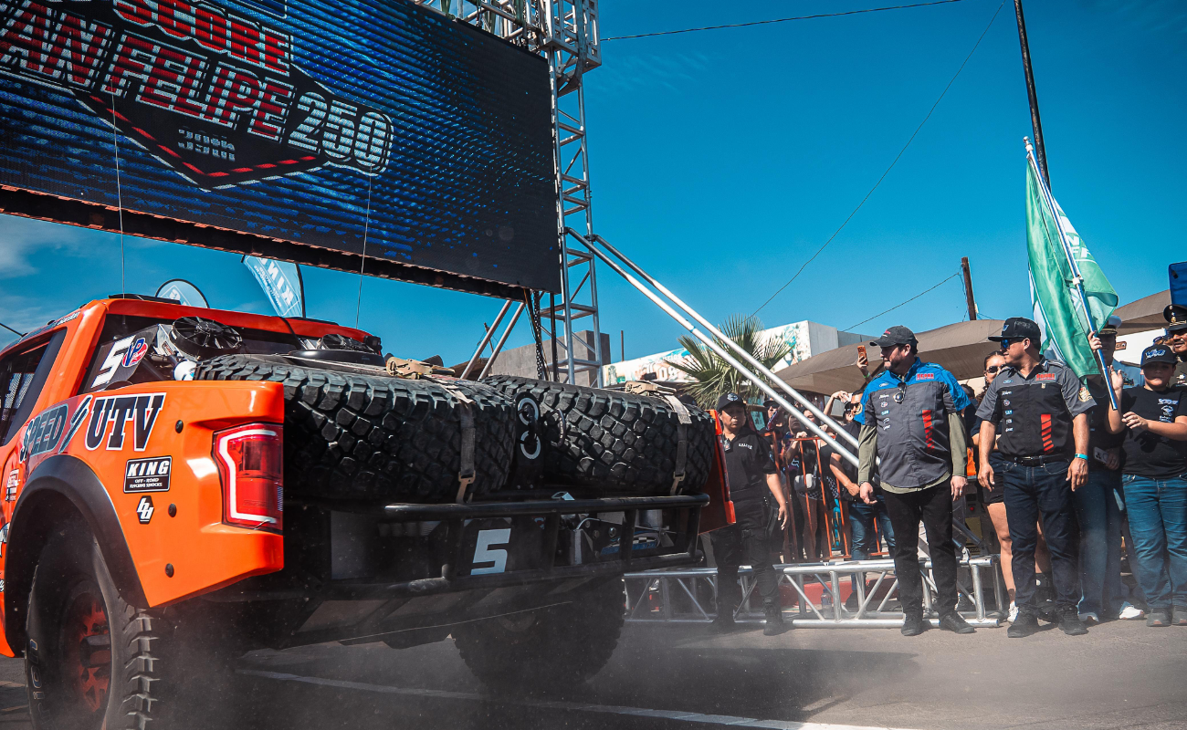 Arranque de la edición 39 de la tradicional carrera ‘SCORE San Felipe 250’, uno de los eventos de off-road más importantes a nivel internacional.