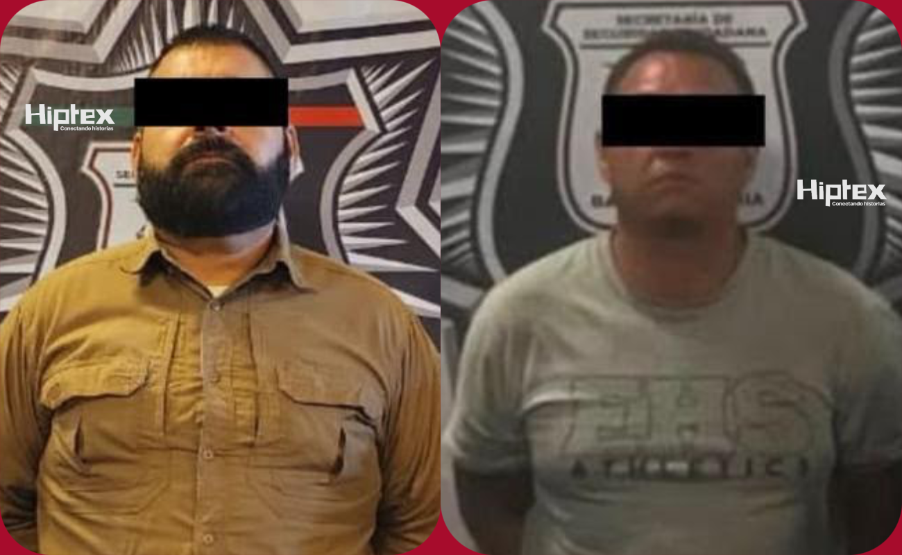 Los detenidos fueron puestos a disposición de la Fiscalía General de la República.