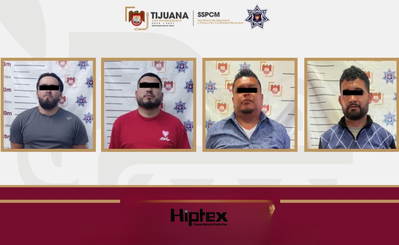 Detienen elementos de la SSPCM a cuatro personas y aseguran más de 30 dosis de presunto cristal