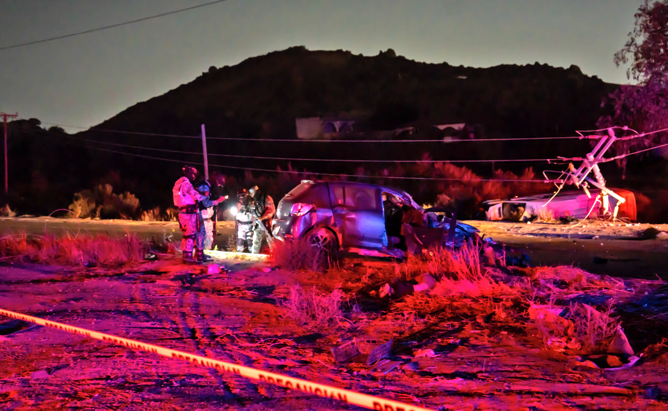 Confirman muerte de cinco personas en choque vehicular en el Bulevar 2000