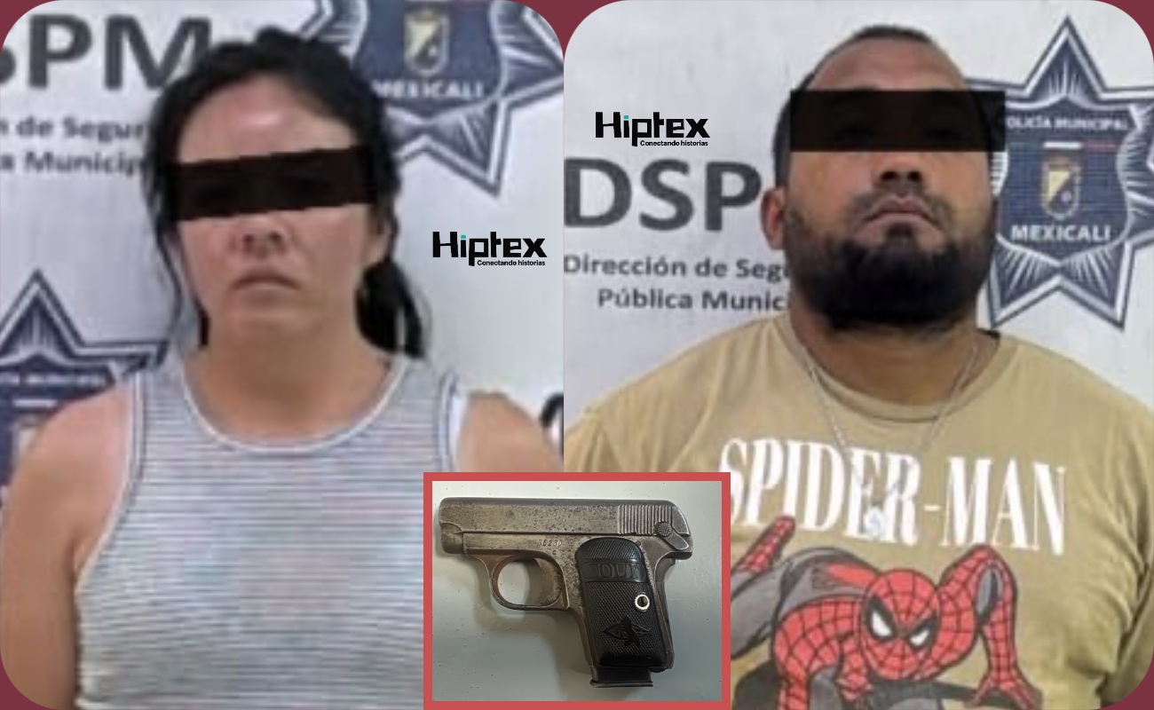 Edgar Ramón "N", de 36 años de edad, y María Del Rosario "N", de 33, los detenidos.