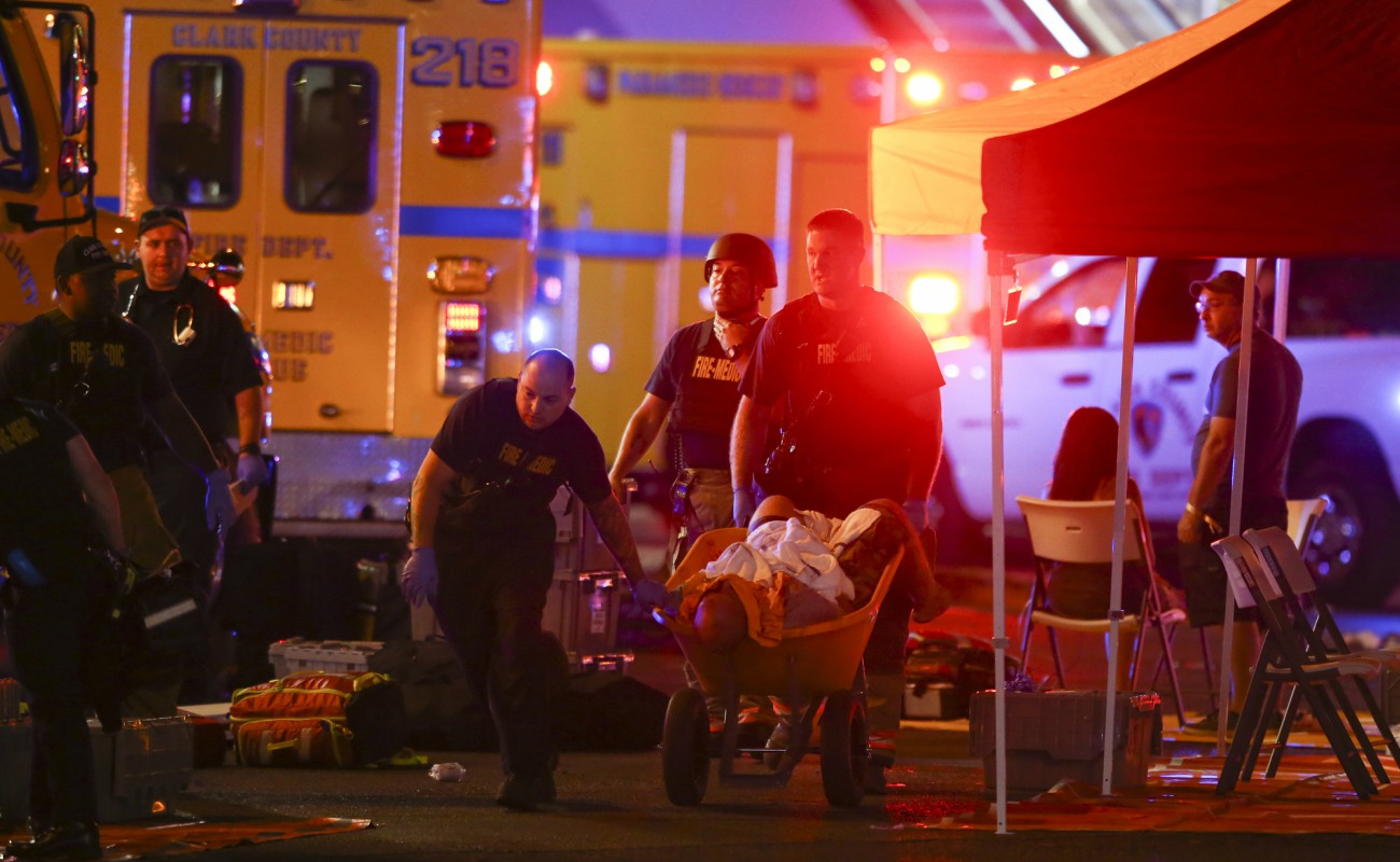 Balacera en Las Vegas deja muertos y decenas de heridos