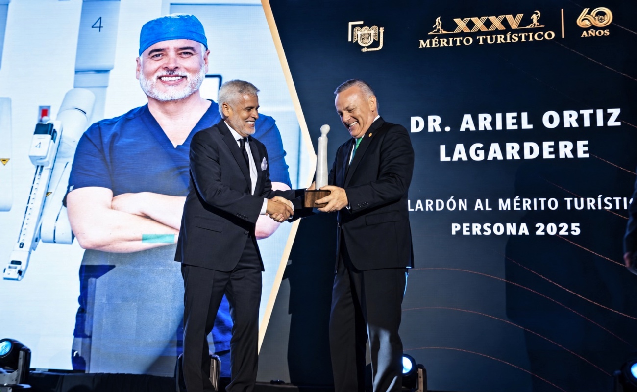 Reconocen trayectoria turística y médica en gala del mérito turístico 2026