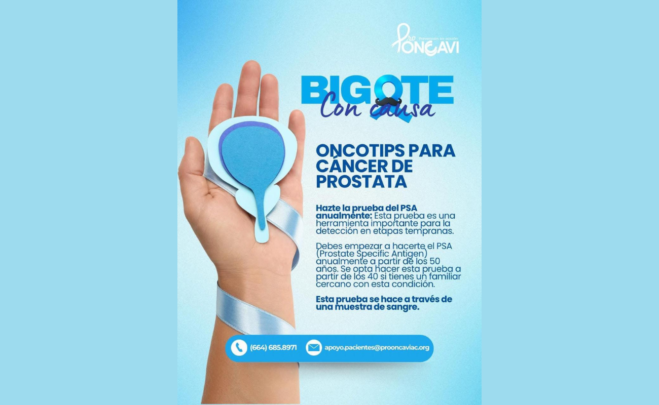 “Hombres mayores de 50 años deben considerar exámenes de rutina para prevenir la muerte por cáncer de próstata”: PROONCAVI