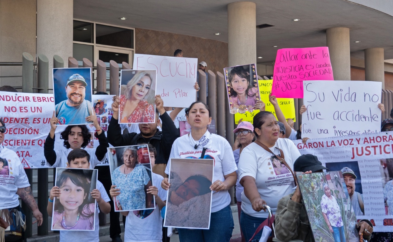 Suspenden audiencia en caso de abuela y nieta atropelladas; familia exige justicia