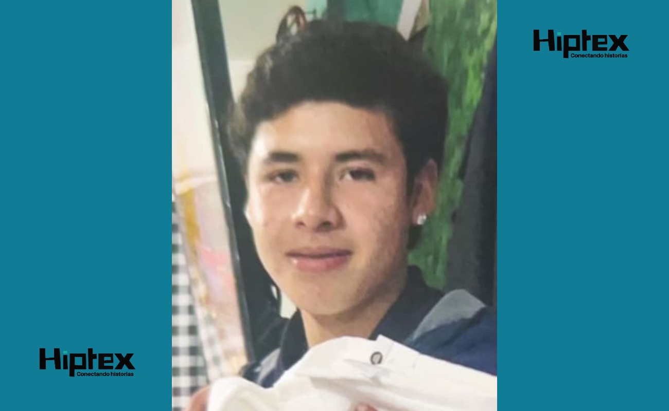 Edgar Jovani Pelayo Ceniceros de 16 años de edad, fue reportado desaparecido.