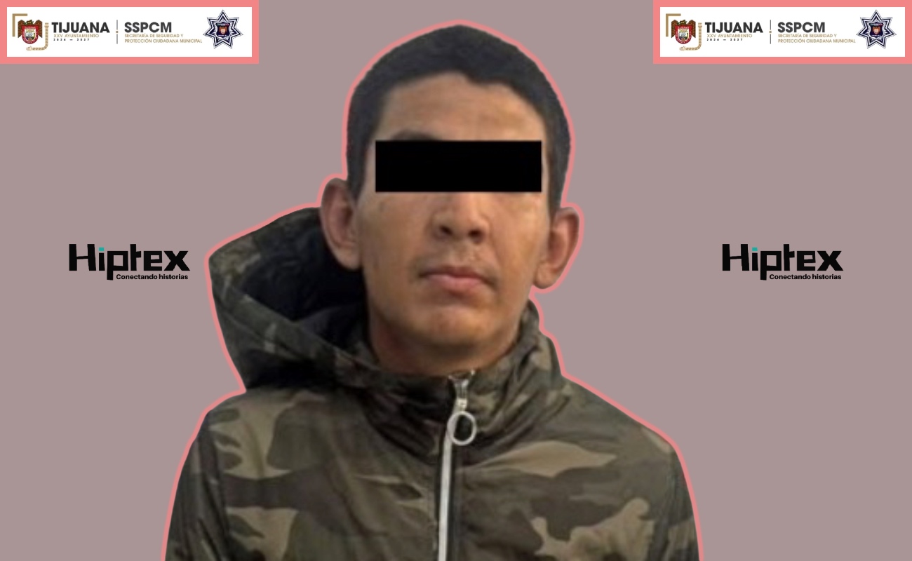 Arrestan a presunto responsable de robo con violencia a transeúnte