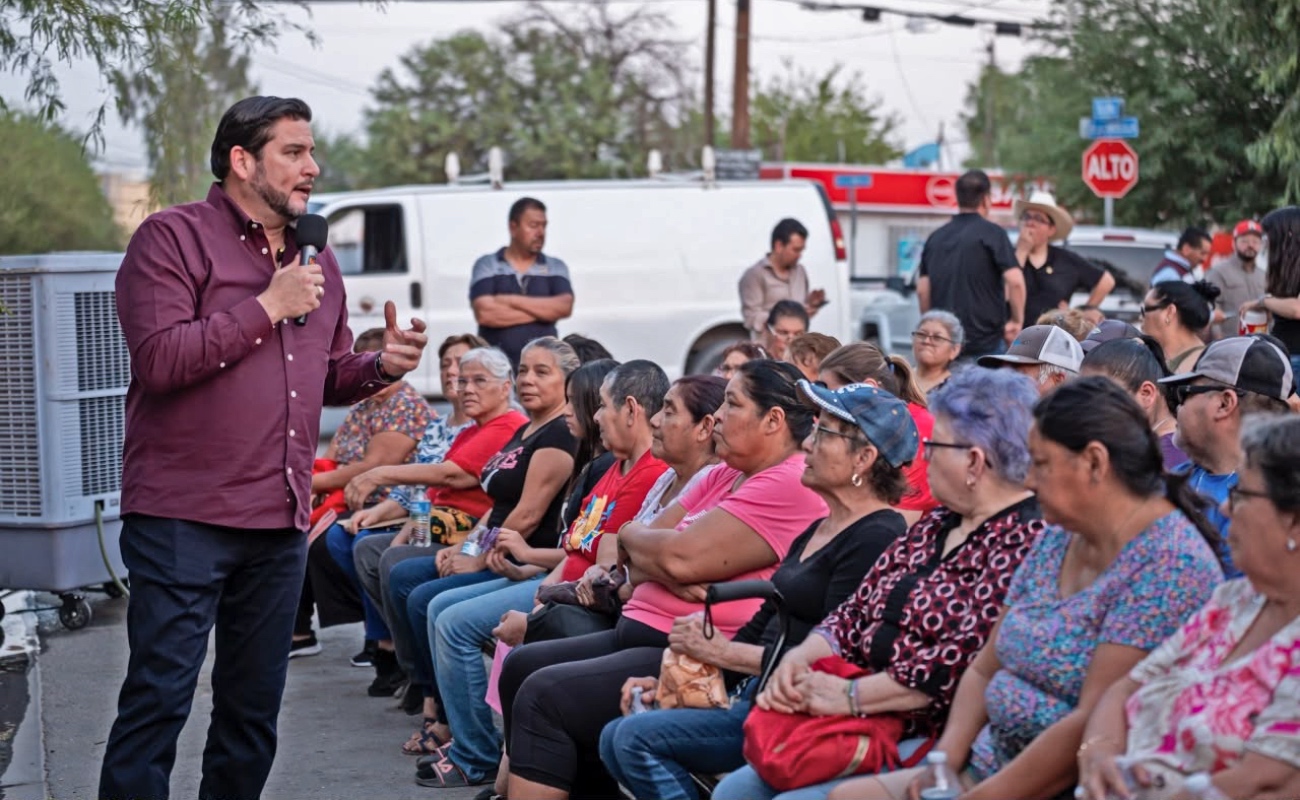 Ismael Burgueño Ruiz llevó a la colonia Rivera Campestre, en Mexicali.