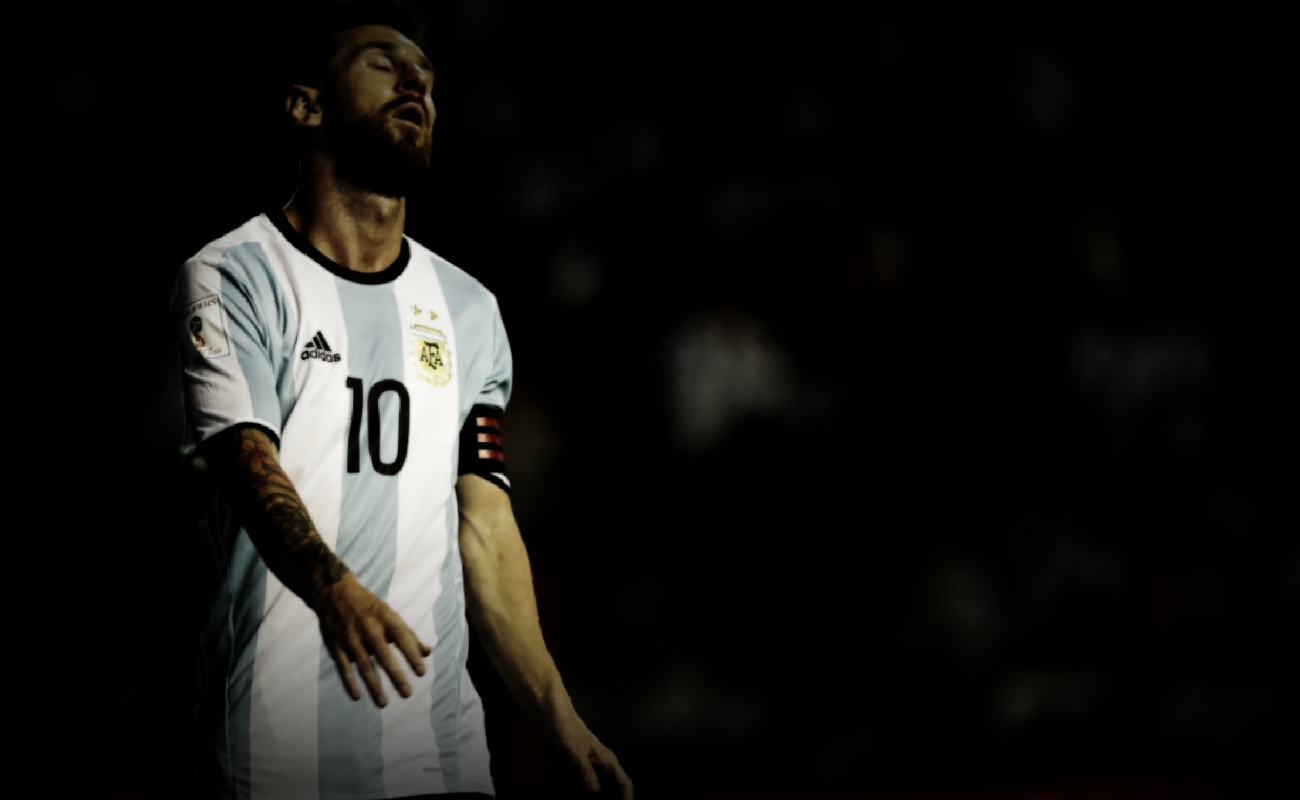 Argentina y Messi a punto de quedar fuera de Rusia 2018