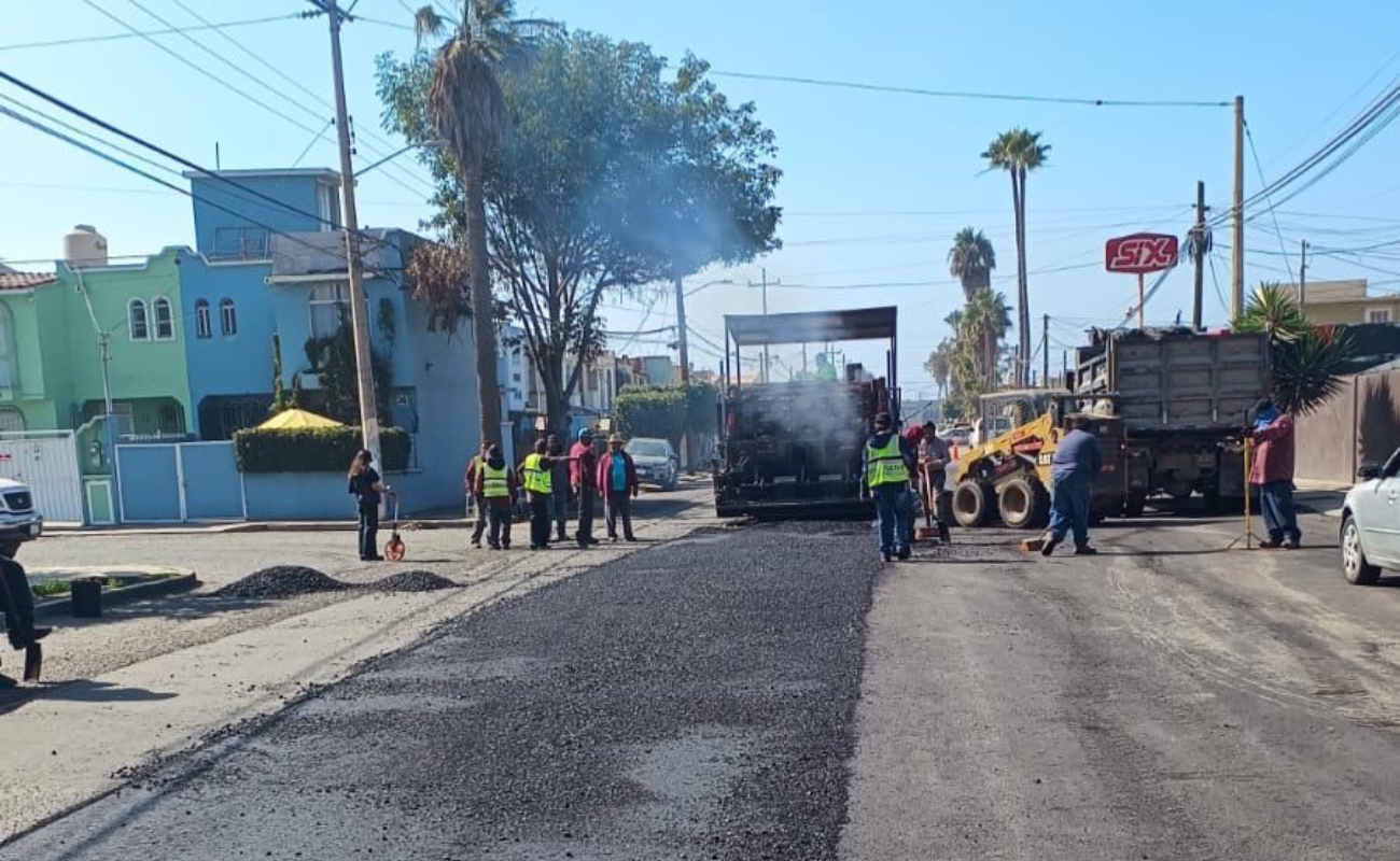 Rehabilitación de la calle Río Plata registra 95% de avance