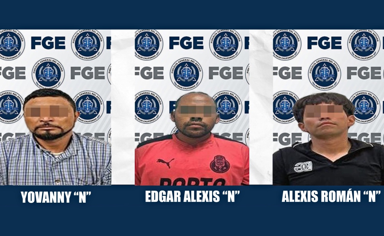 Los imputados, Yovanny “N”, Edgar Alexis “N” y Alexis Román “N”, utilizaron armas de fuego y blancas para amedrentar a sus víctimas.