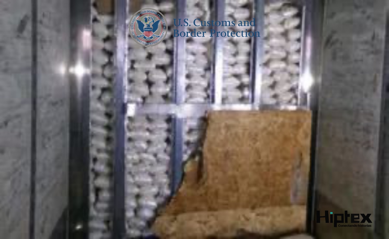 Agentes de CBP decomisan más de 3 mil libras de metanfetamina en la garita de carga de Otay Mesa