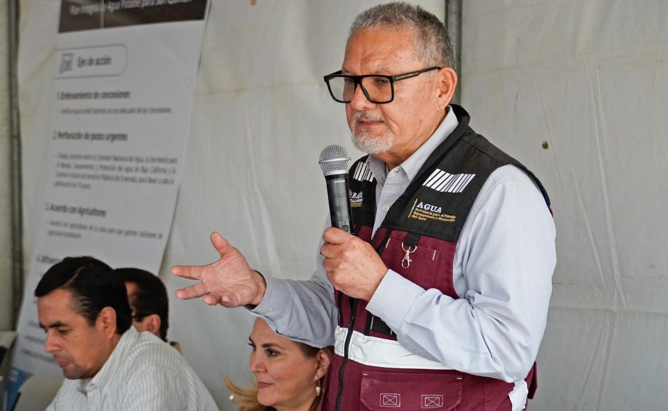 Arrancarán obras del Plan de Justicia Hídrica para San Quintín