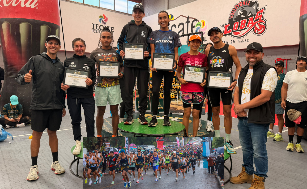 En la categoría femenil, Elvia Carranco conquistó el primer lugar; mientras que en la varonil, el primer puesto fue para Ayrton Ledesma.
