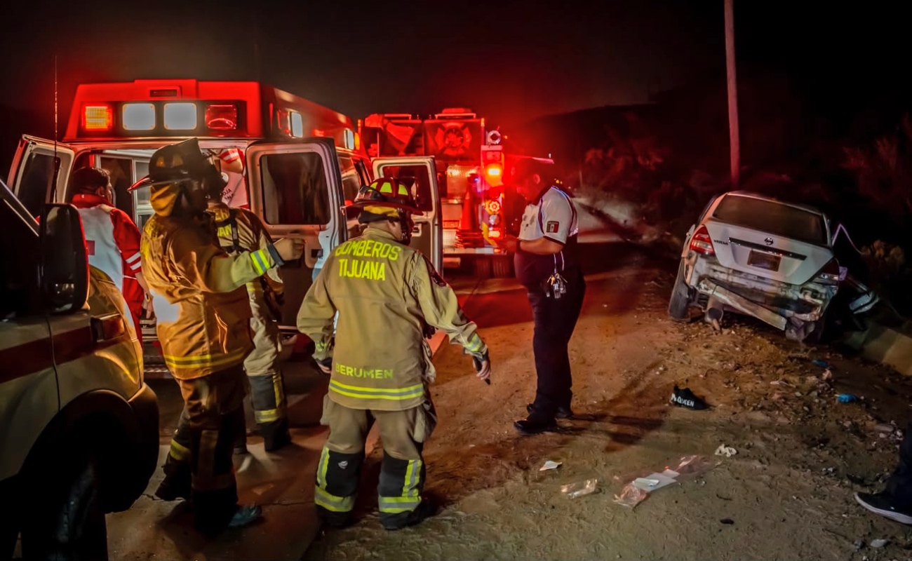 Cuatro lesionados  tras accidente en el bulevar 2000