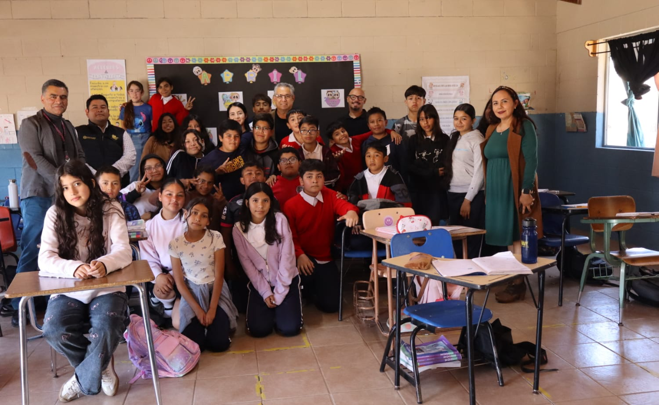 Fortalece Secretaría de Educación acompañamiento a la primaria "X Ayuntamiento" tras su integración a Rosarito