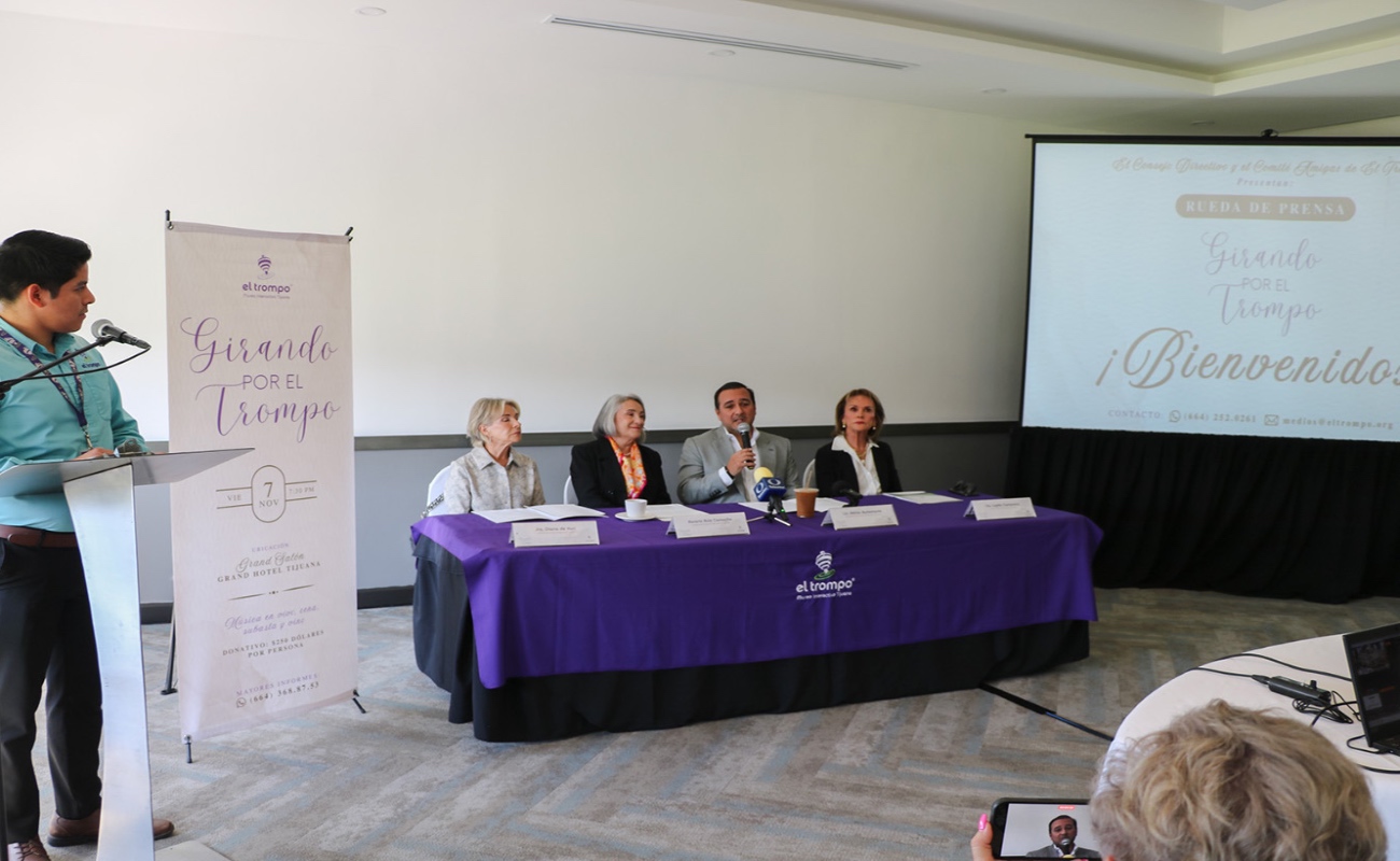“Girando por El Trompo 2025”, se realizará el 7 de noviembre, en el Grand Salón de Grand Hotel Tijuana.