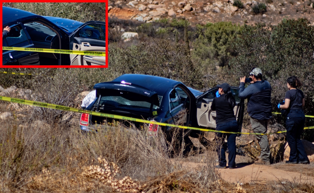 Se reportaron fuertes ráfagas de balazos.