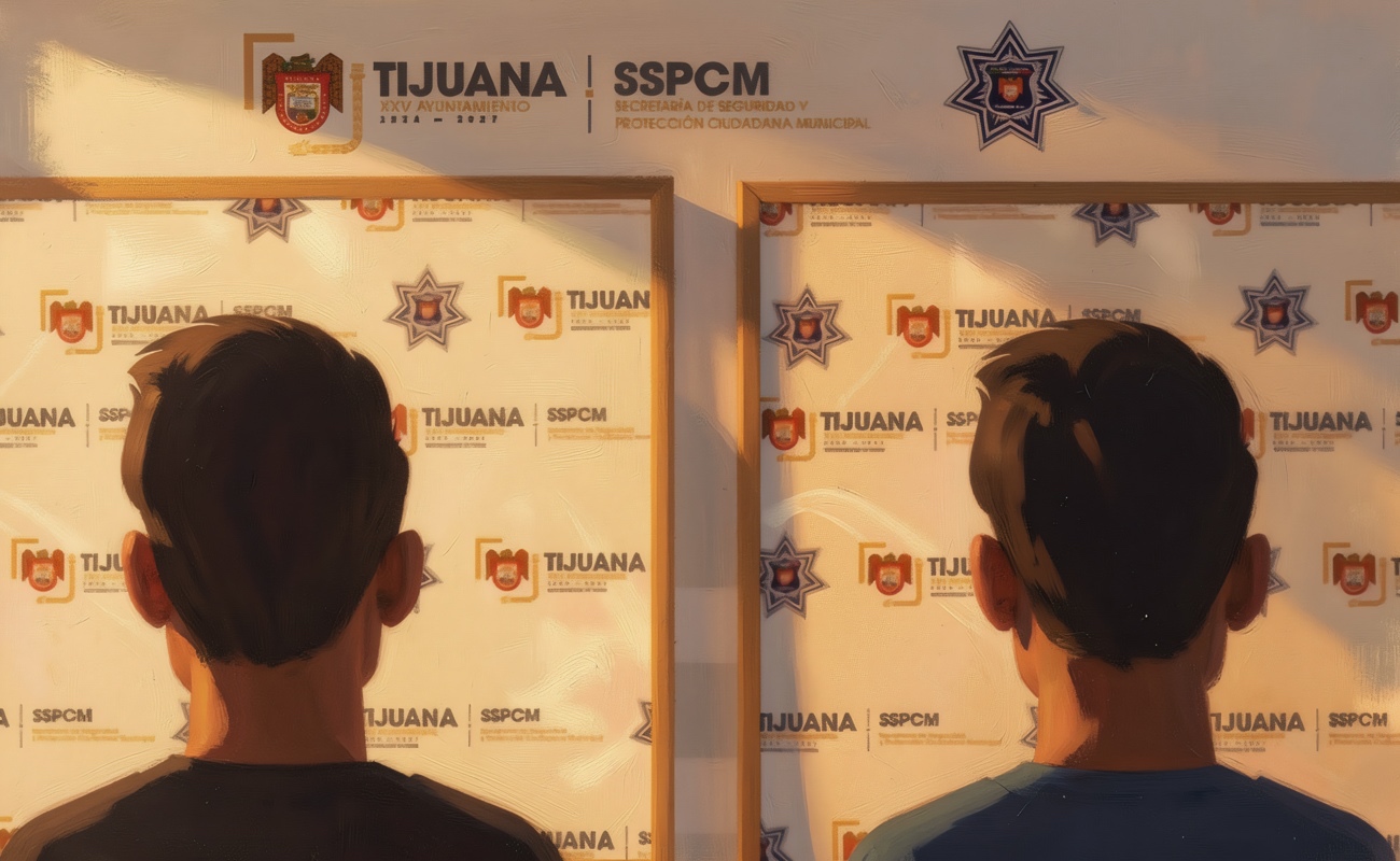 Kristian “N” y Jonathan “N”, ambos menores de edad, los detenidos.