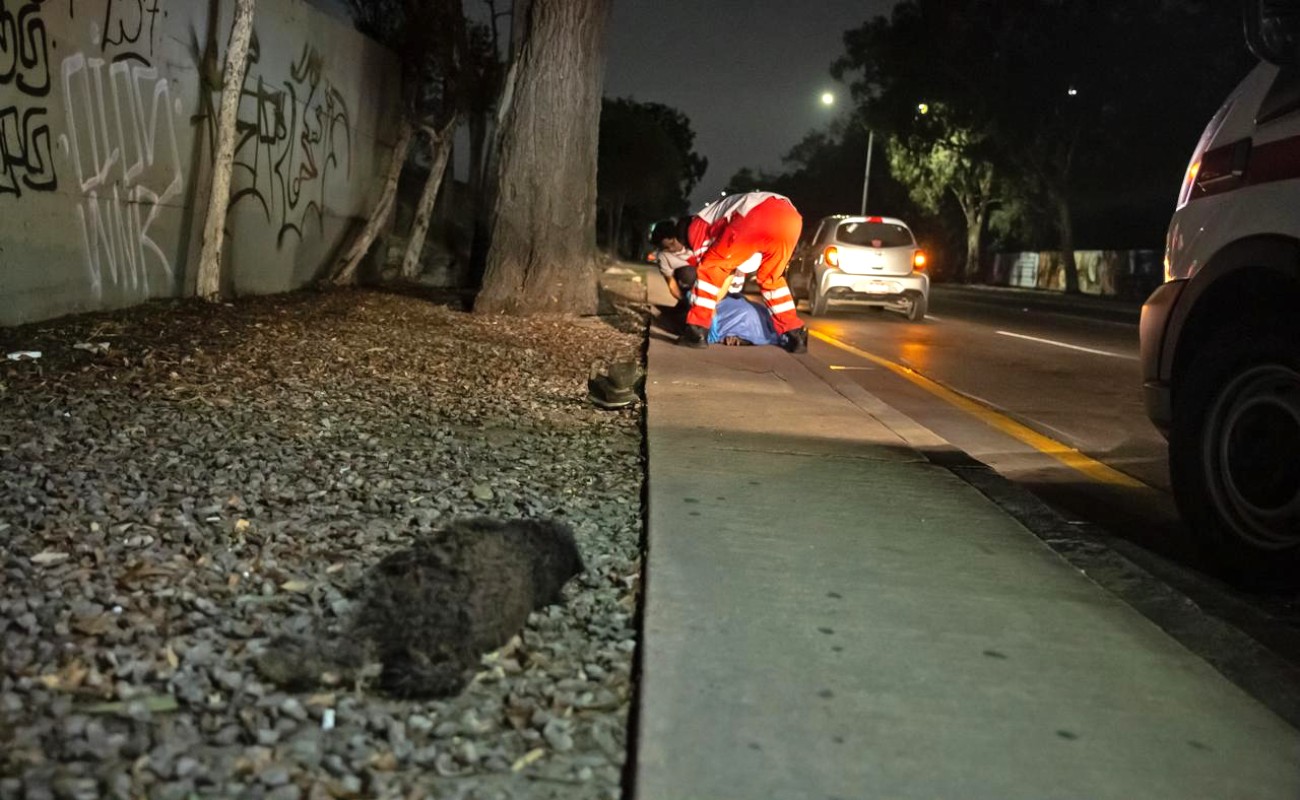 El percance ocurrió la madrugada de este viernes.