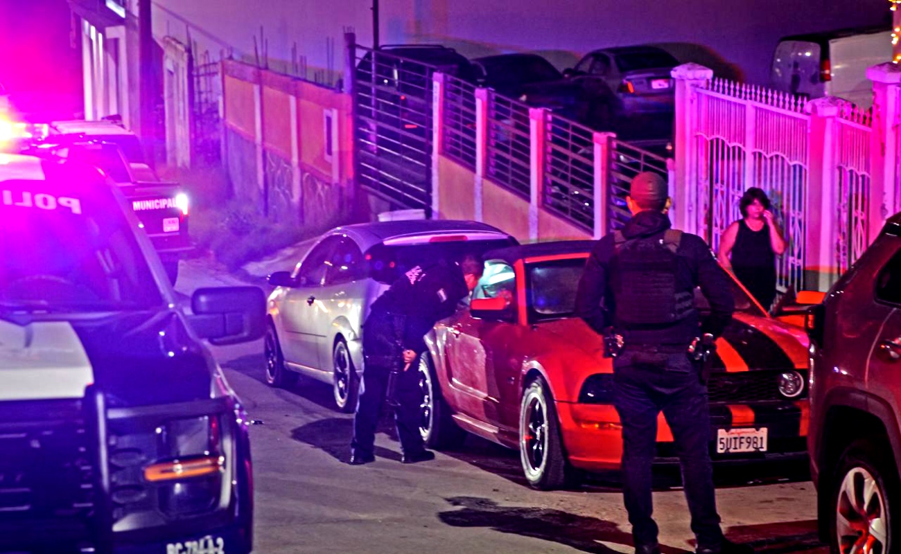 En la escena se localizaron varios indicios balísticos.