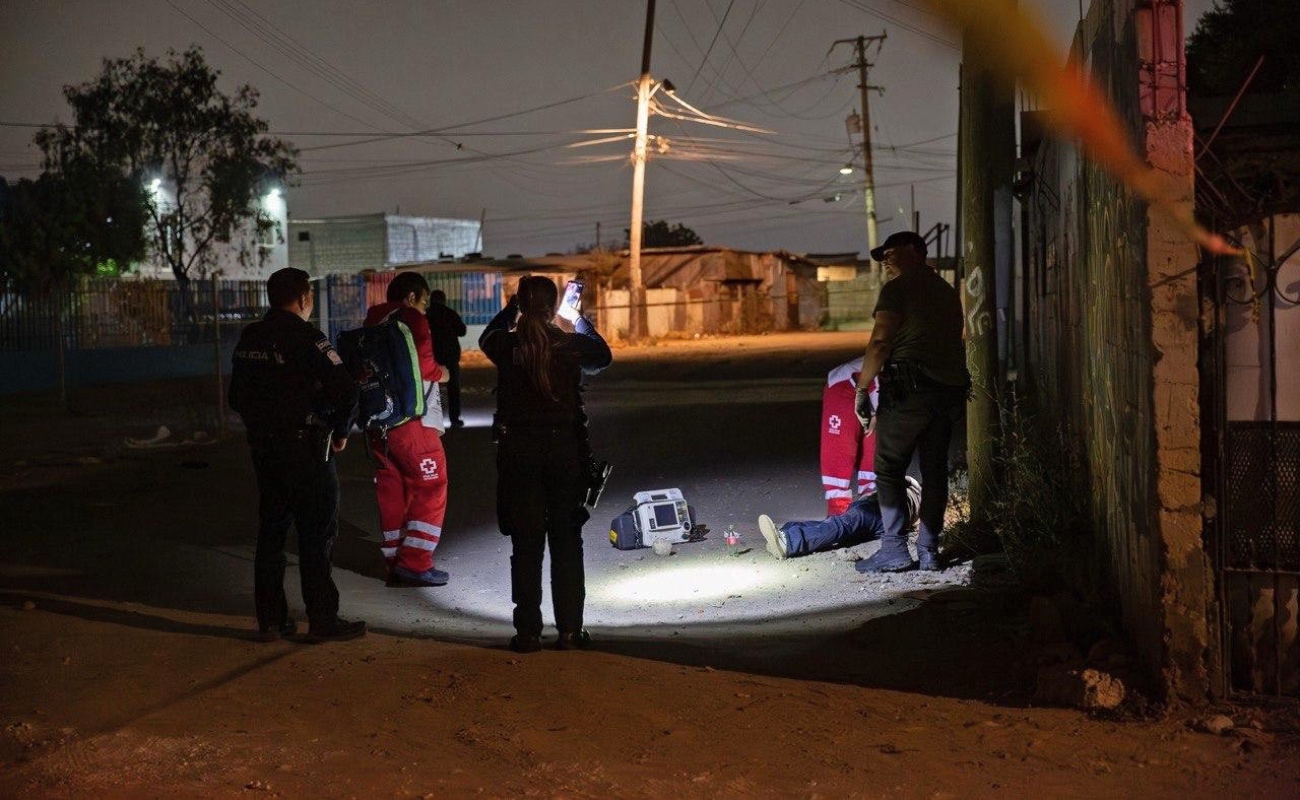 Asesinan a balazos a un hombre en Rancho las Flores