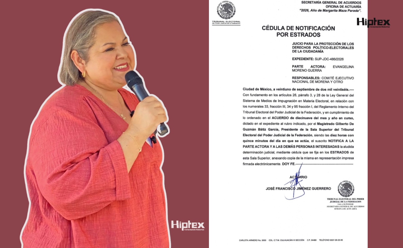 La impugnación es para proteger sus derechos políticos.