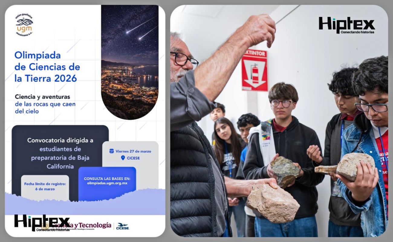 Invita CICESE a la Olimpiada de Ciencias de la Tierra 2026