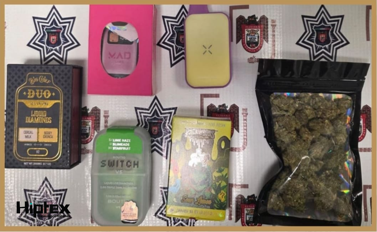 Detiene Policía Municipal de Tijuana a menor de edad por delitos contra la salud